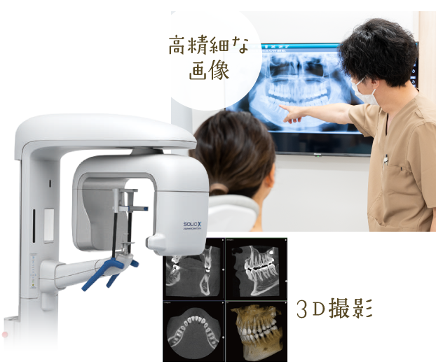 高精細な画像／3D撮影